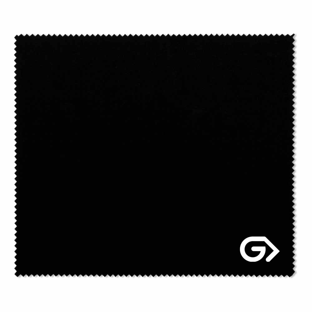 KUGO Cleaning Cloth white logo