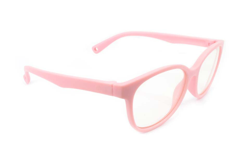KUGO blue light blocking glasses for kinds Christie Pink