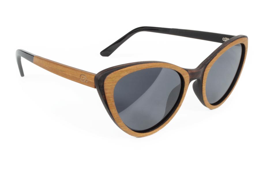 KUGO Biodegradable wooden sunglasses Cabrini