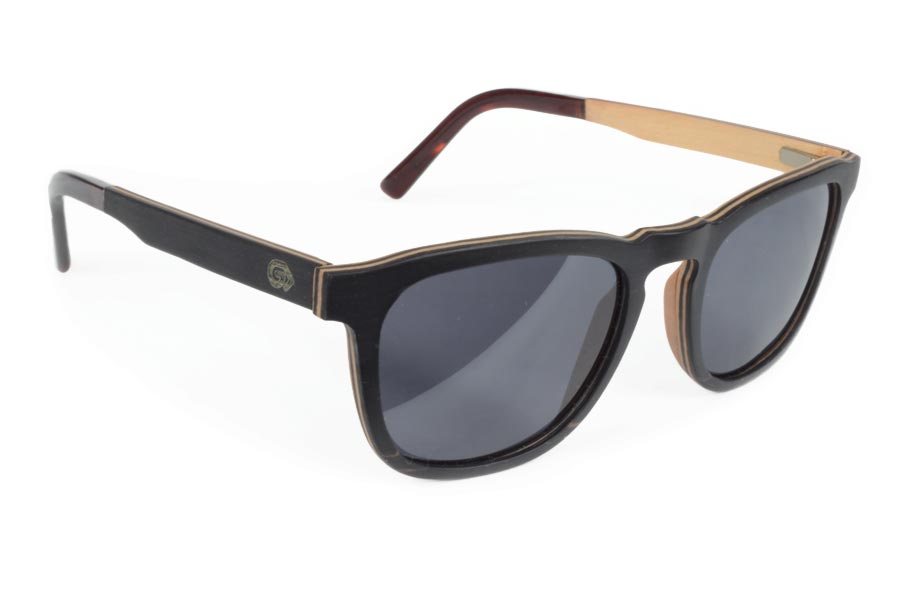 KUGO Biodegradable wooden sunglasses Horacio