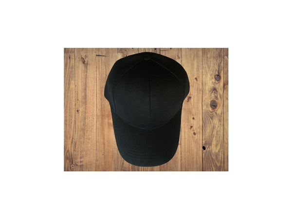 Baseball cap with silver inside