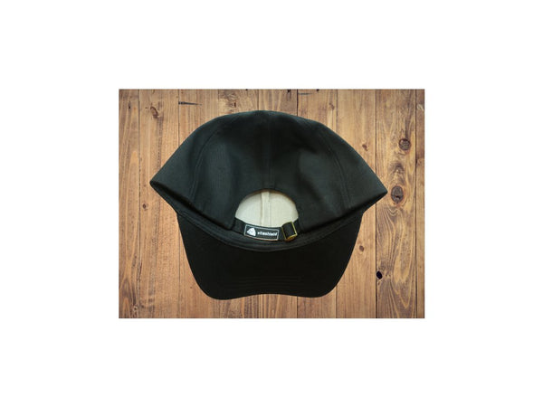 Baseball cap with silver inside