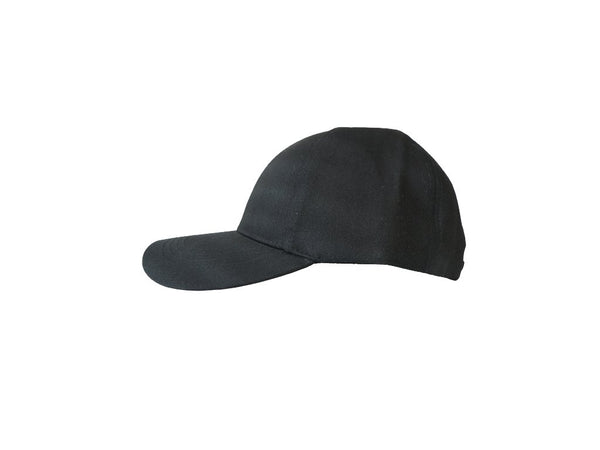 Baseball cap with silver inside