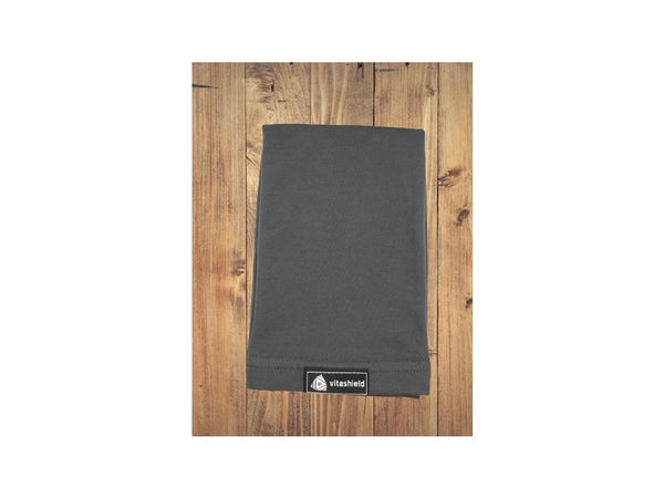 Neck scarf with silver inside