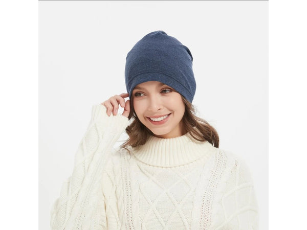 Lightweight Beanie with silver inside