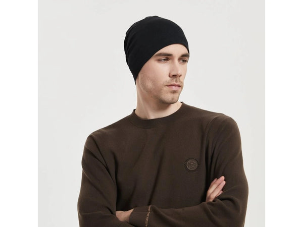 Lightweight Beanie with silver inside