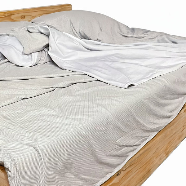 KUGO Antiwave Silver Cotton Blanket