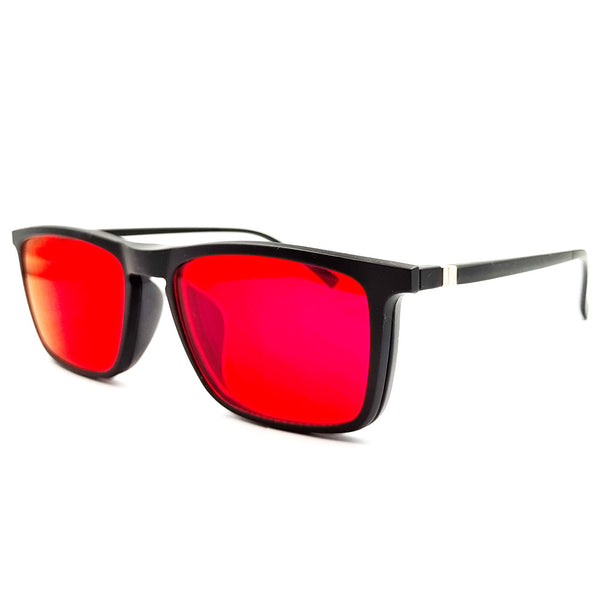 KUGO 4 hours solution glasses red clip