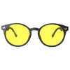 KUGO Bleecker Premium 450nm blocking front view - Handmade blue light reducing daytime glasses for better working, gaming, watching, driving and sleeping featuring eco-friendly biodegradable acetate for a stylish, sustainable look.