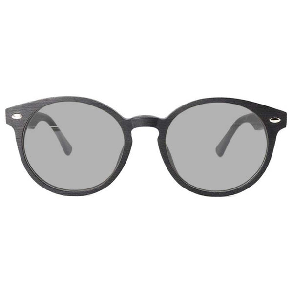 Bleecker KUGO non premium Grey lens sunglasses from biodegradable acetate front view