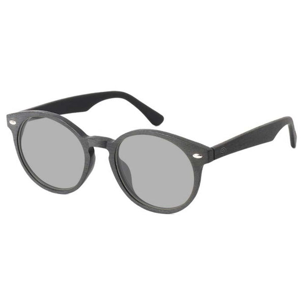 Bleecker KUGO non premium Grey lens sunglasses from biodegradable acetate side view