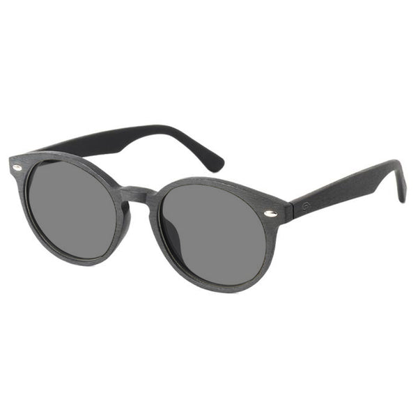 Bleecker KUGO Premium Grey lens sunglasses from biodegradable acetate side view