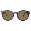 Bleecker KUGO Premium Brown lens sunglasses from biodegradable acetate front view