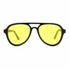KUGO Chatham blue light blocking glasses from wood and biodegradable acetate for daytime