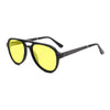 KUGO Chatham blue light blocking glasses from wood and biodegradable acetate for daytime