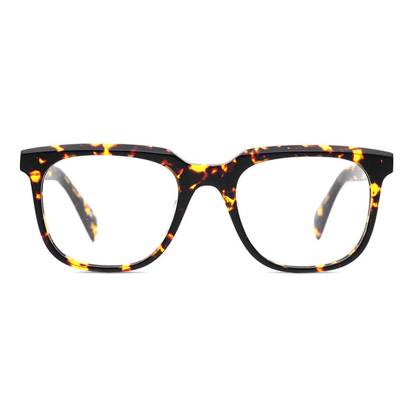 KUGO Stanton Tortoise Clear Prescription Lens