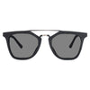 KUGO Leroy Premium Grey lens sunglasses made of biodegradable acetate front view