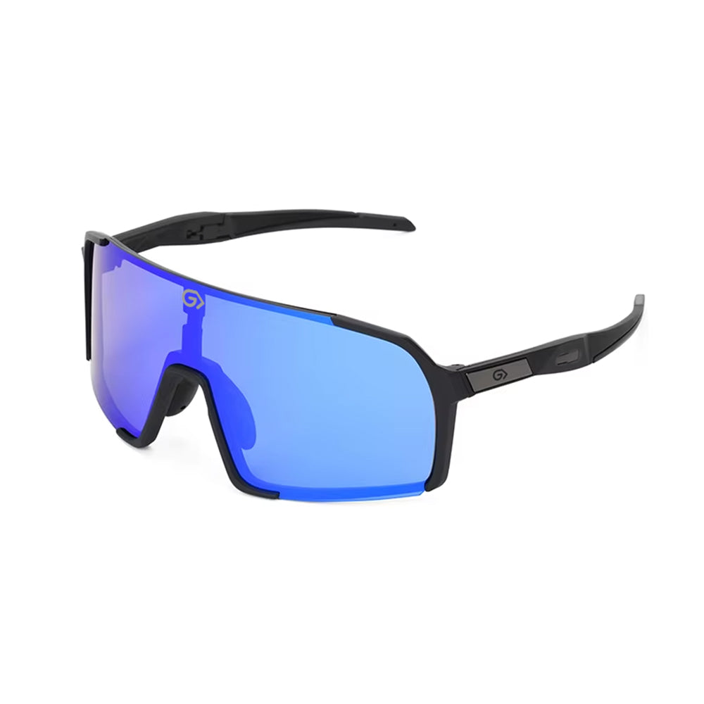 KUGO Sport ultralight and durable Sunglasses with blue changeable lens side view