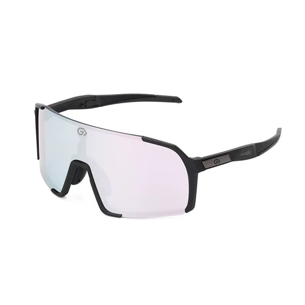 KUGO Sport ultralight and durable Sunglasses with pink changeable lens side view