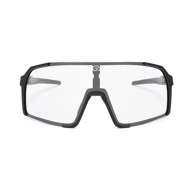 KUGO Sport ultralight and durable Sunglasses with transparent changeable lens front view