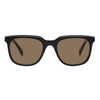 KUGO Stanton Black - Brown Premium Lens sunglasses made of biodegradable acetate front view
