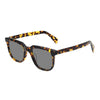 KUGO Stanton Tortoise - Grey Premium Lens sunglasses made of biodegradable acetate side view