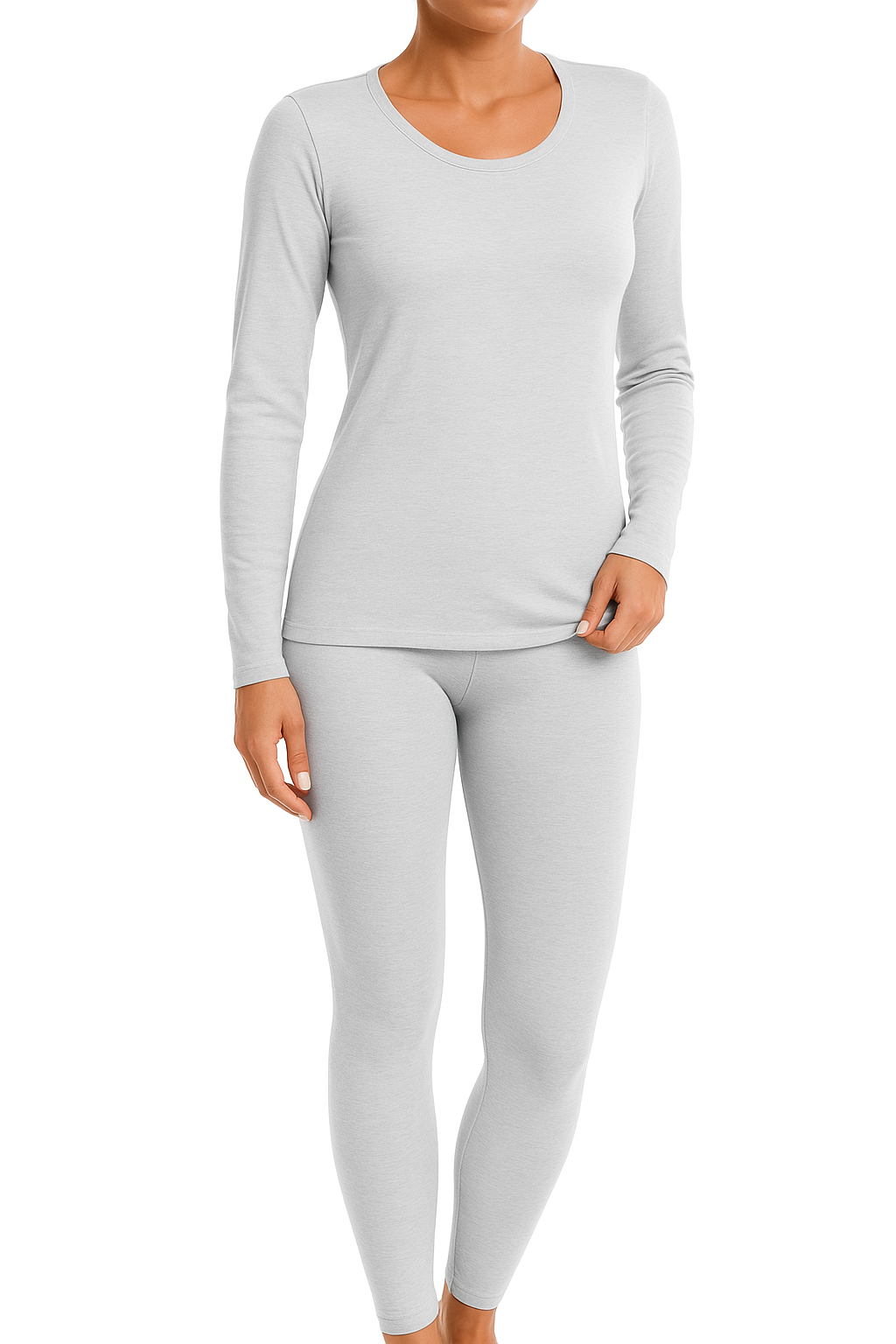 Silver Pyjama Long Set for Women