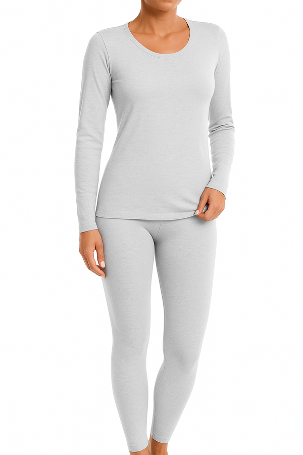 Silver Pyjama Long Set for Women