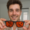 columbus sunset premium 550nm glasses blocking blue and green light
