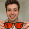 fulton sunset premium 550nm glasses blocking blue and green light