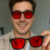 fulton sunset standard 550nm glasses blocking blue and green light