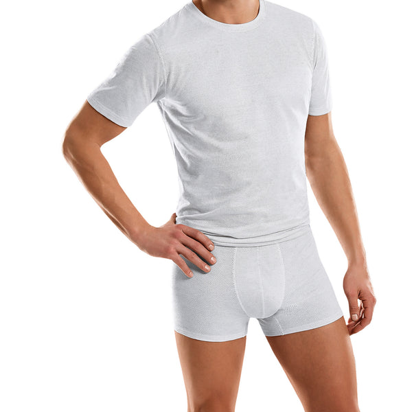 Strieborný pyžamový set pre mužov