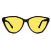 KUGO Astor 550nm blocking 360 view - Handmade blue and green light blocking sunset glasses for better sleeping, featuring eco-friendly biodegradable acetate frames and natural wood arms for a stylish, sustainable look.